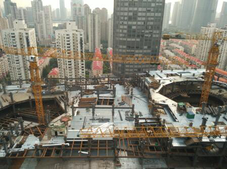 商业建筑幕墙施工